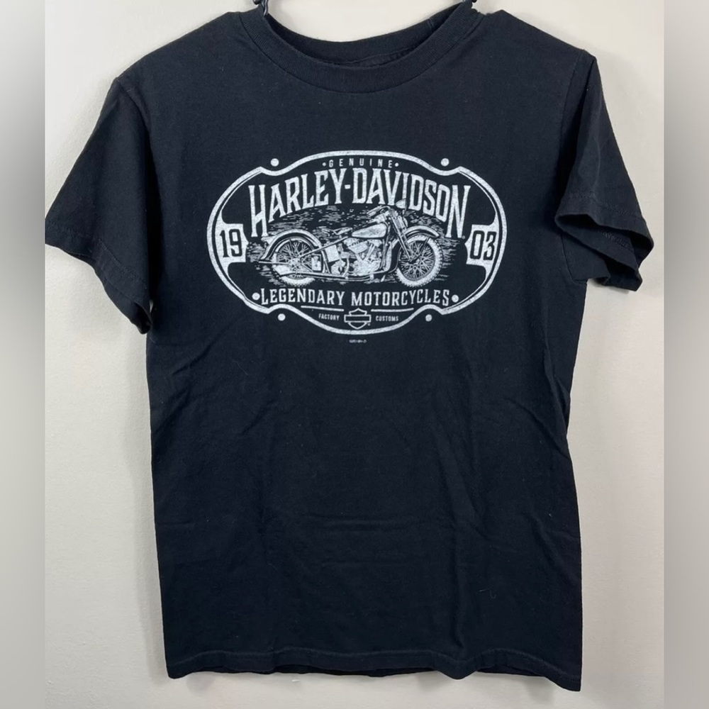 Harley Davidson Florida Tshirt HD Biker Double sided Fits Sz Small 2018 Tampa